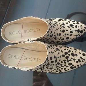 Sole Society mule size 10